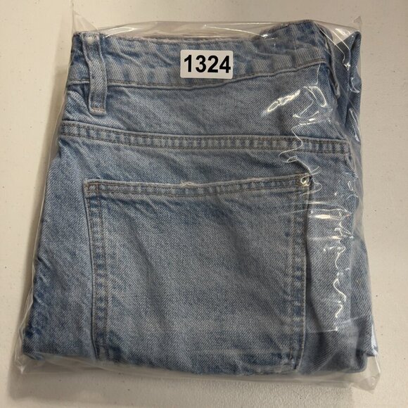 ZARA Distressed Ripped High Rise Ankle Length Jeans Women's 10 - Picture 9 of 9